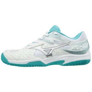 Mizuno Break Shot 2 CC Womens Tennis Shoes Canada - White